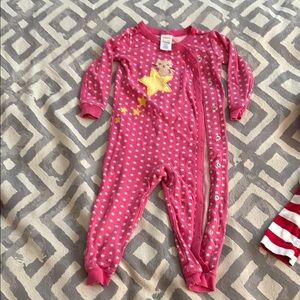 ❤️ 7 for 20 ❤️ Pink Starry Kids One Piece18mo